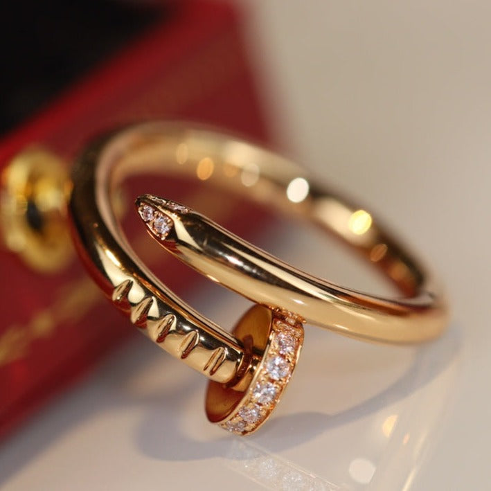 [Together Jewelry]JUSTE RING 2.65MM GOLD DIAMOND