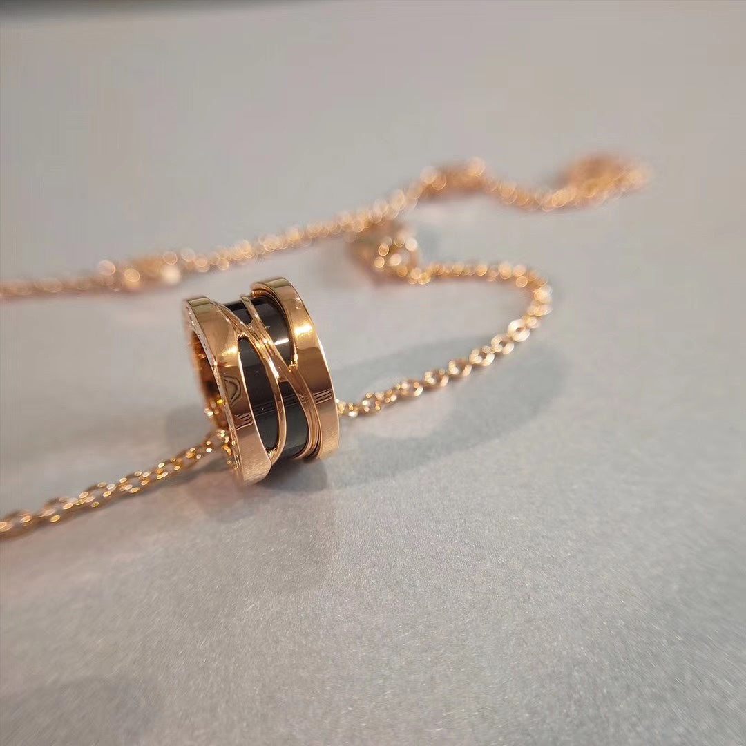 [Together Jewelry]ZERO 1 NECKLACE PINK GOLD