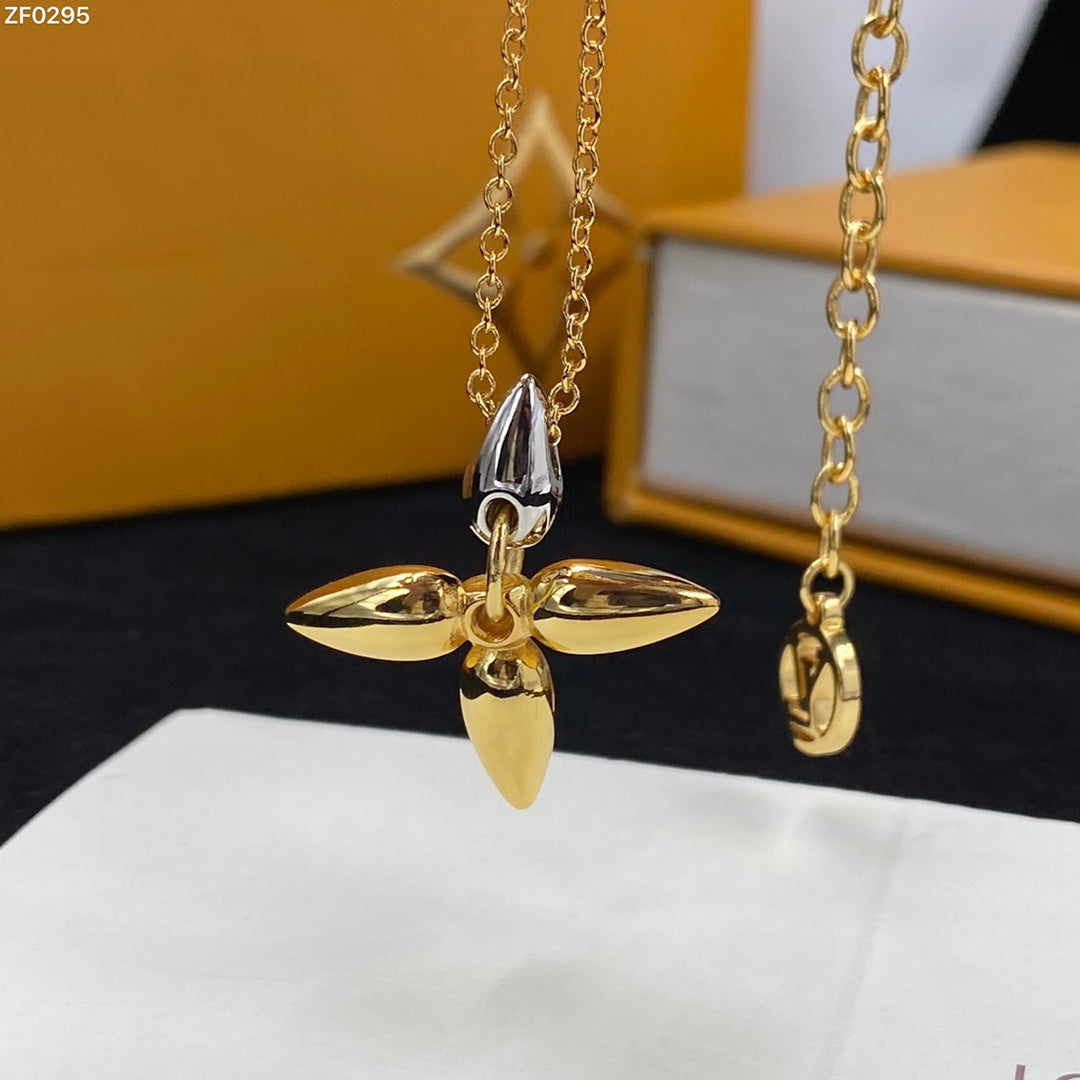 [Together Jewelry]LOUISETTE PEDANT GOLD NECKLACE