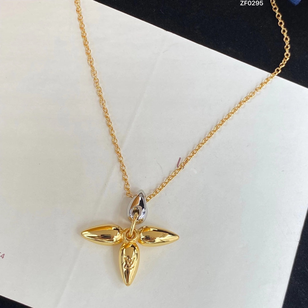 [Together Jewelry]LOUISETTE PEDANT GOLD NECKLACE
