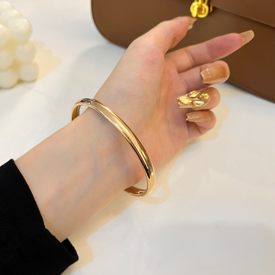 [Together Jewelry]PANTHERE GOLD DIAMOND OPEN BRACELET