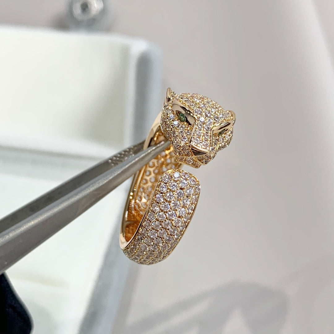 [Together Jewelry]PANTHERE PINK GOLD DIAMOND RING