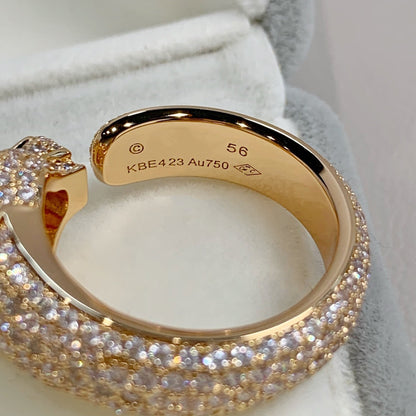 [Together Jewelry]PANTHERE PINK GOLD DIAMOND RING