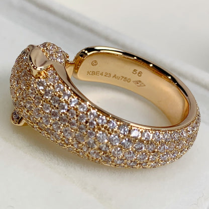 [Together Jewelry]PANTHERE PINK GOLD DIAMOND RING