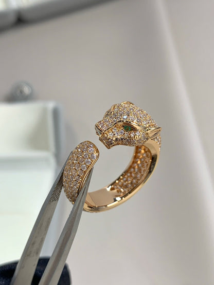 [Together Jewelry]PANTHERE PINK GOLD DIAMOND RING