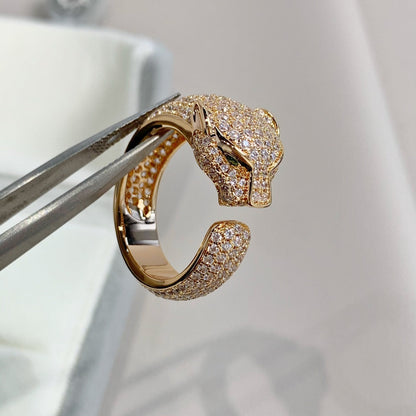 [Together Jewelry]PANTHERE PINK GOLD DIAMOND RING