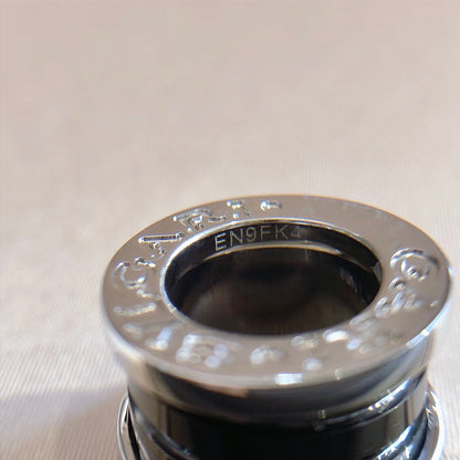[Together Jewelry]ZERO 1 BLACK CERAMIC SILVER NECKLACE