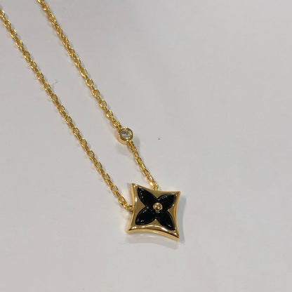 [Together Jewelry]STAR BLACK MOP NECKLACE