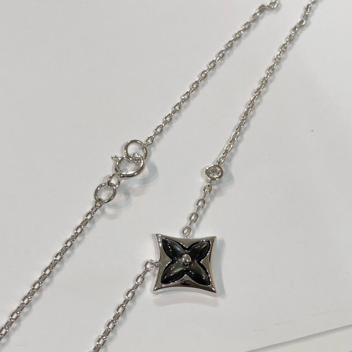 [Together Jewelry]STAR BLACK MOP NECKLACE