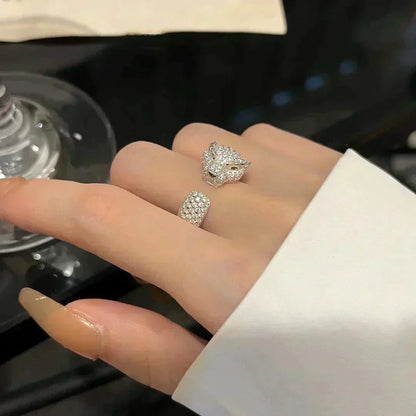 [Together Jewelry]PANTHERE 5.5MM ALL DIAMOND RING
