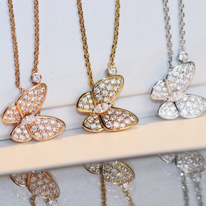 [Together]BUTTERFLY DIAMOND NECKLACE