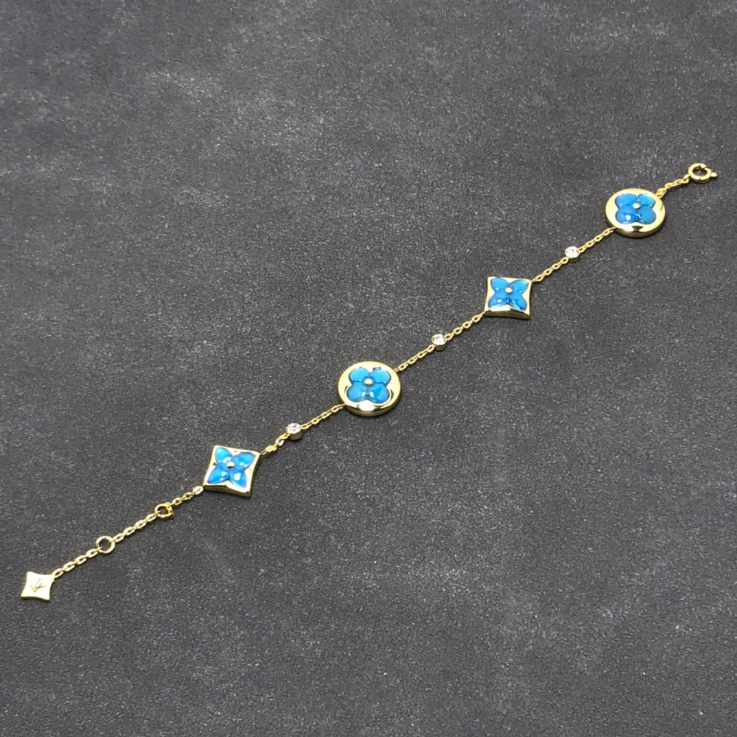 [Together Jewelry]STAR AND SUN TURQUOISE 4 MOTIFS 3 DIAMONDS