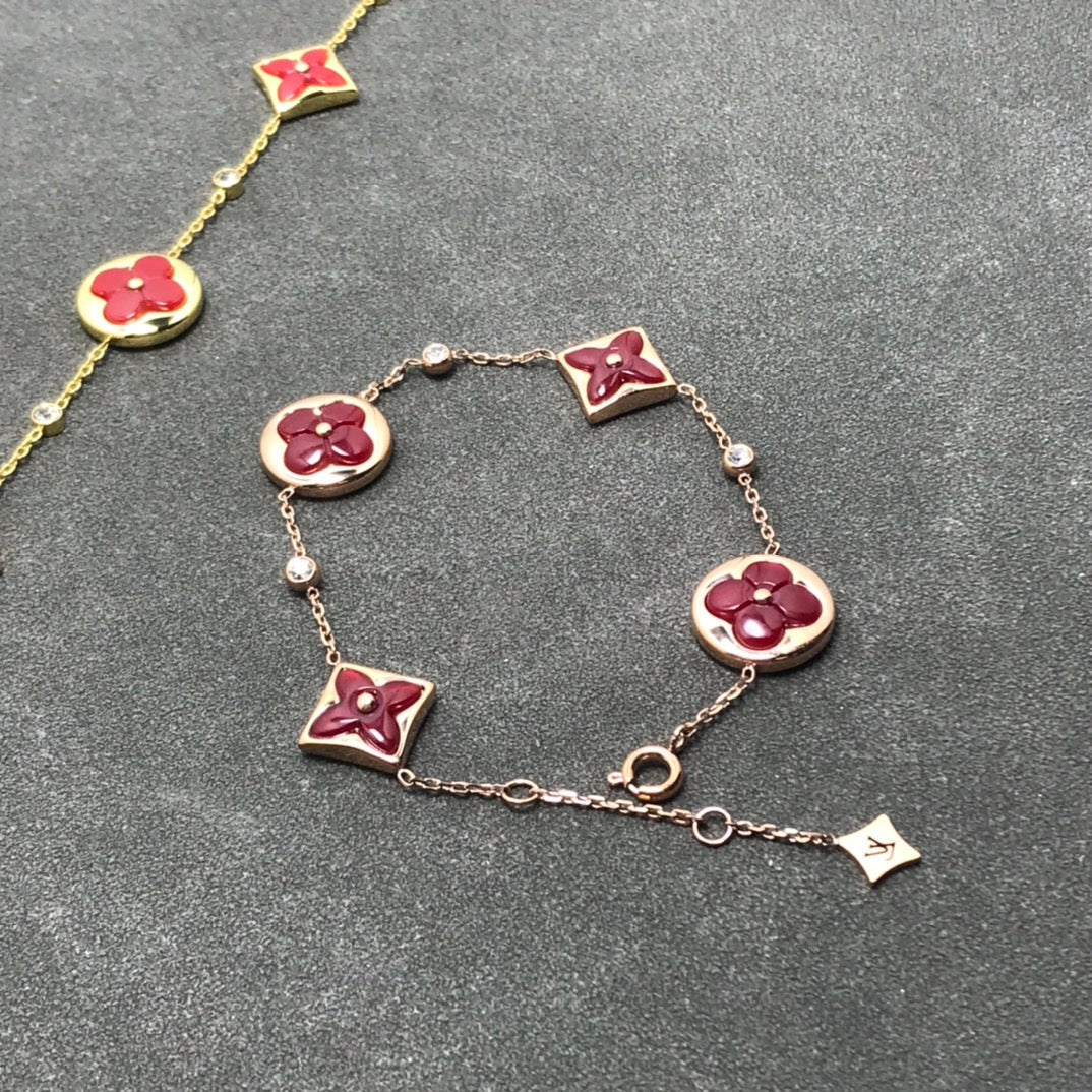 [Together Jewelry]STAR AND SUN CARNELIAN 4 MOTIFS 3 DIAMONDS