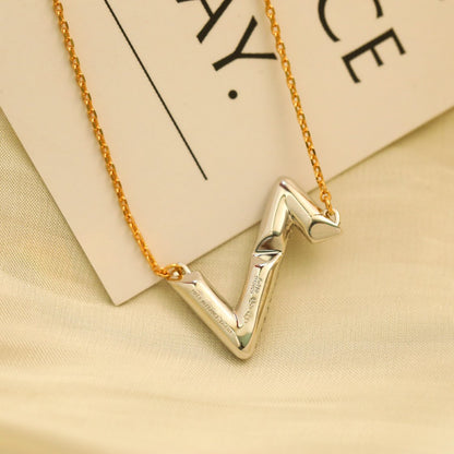 [Together Jewelry]VOLT SILVER DIAMOND PEDANT NECKLACE