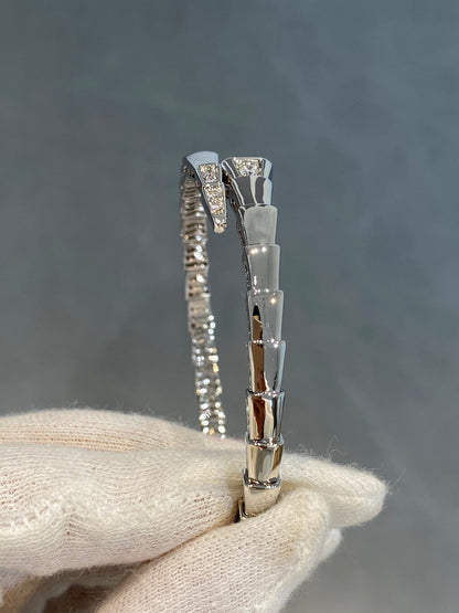 [Together Jewelry]SERPENTI BRACELET DIAMONDS SILVER
