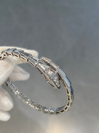[Together Jewelry]SERPENTI BRACELET DIAMONDS SILVER