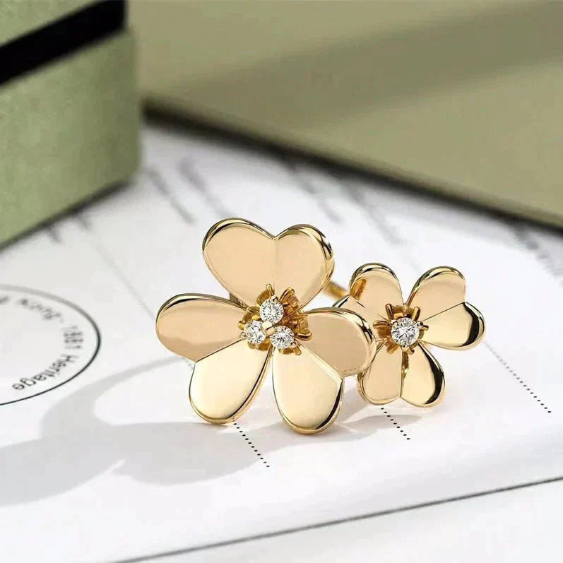 [Together]CLOVER COMOS GOLD DIAMOND RING