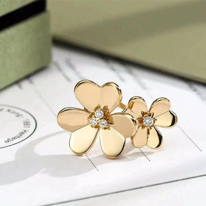 [Together]CLOVER COMOS GOLD DIAMOND RING