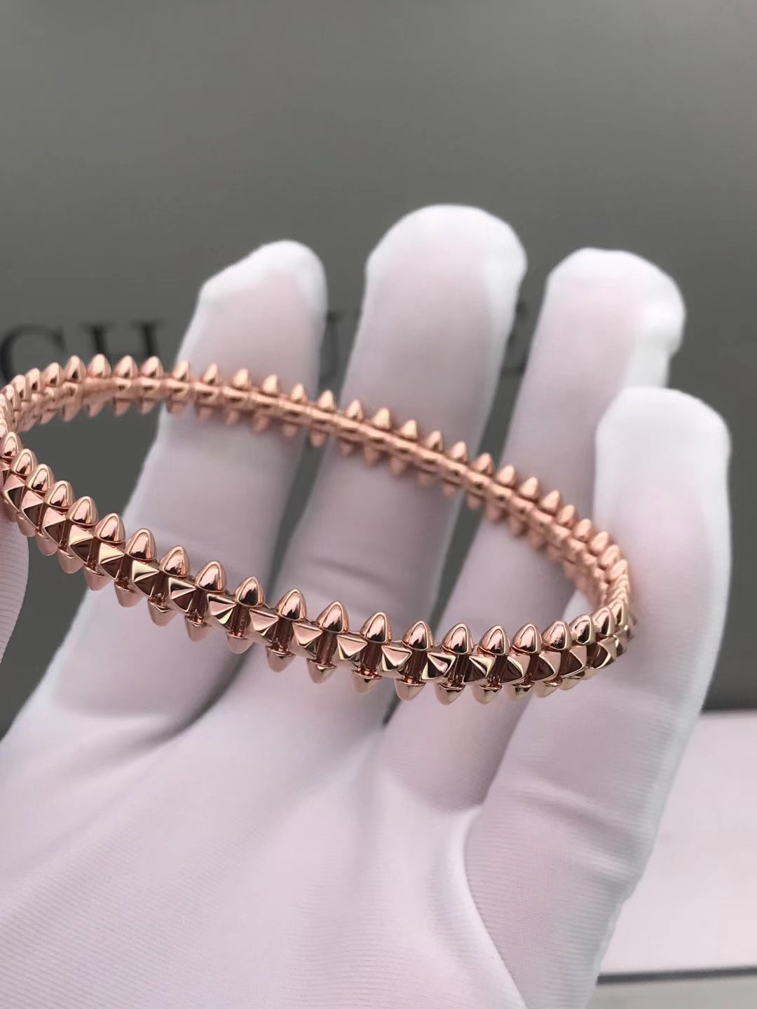 [Together Jewelry]CLASH PINK GOLD BRACELET