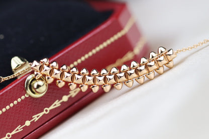 [Together Jewelry]CLASH PINK GOLD NECKLACE