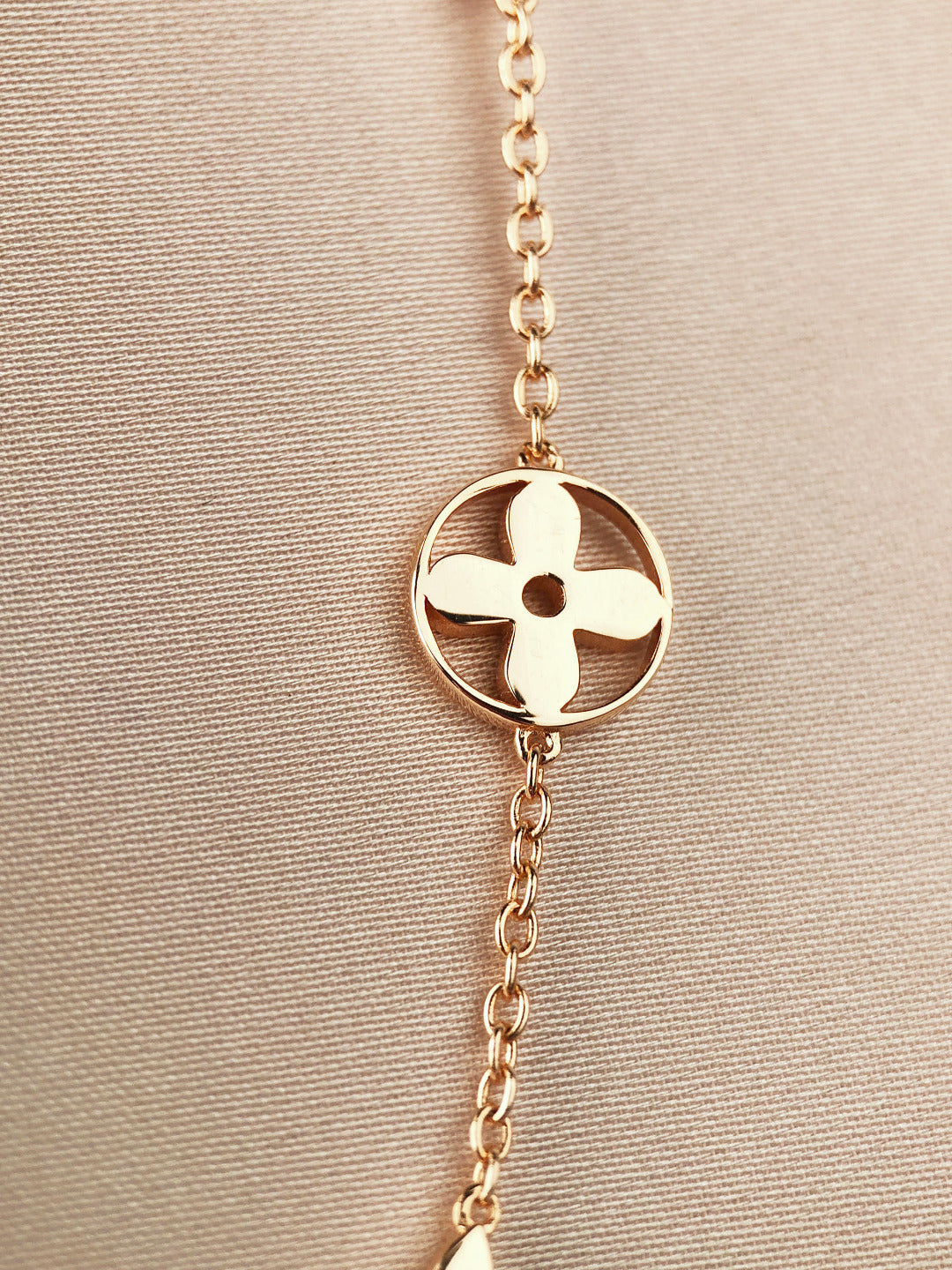 [Together Jewelry]STAR AND SUN 7 MOTIFS GOLD BRACELET