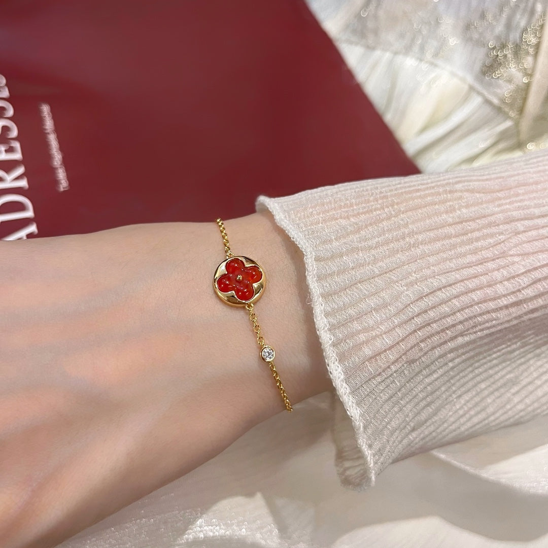 [Together Jewelry]SUN PEDANT CARNELIAN BRACELET