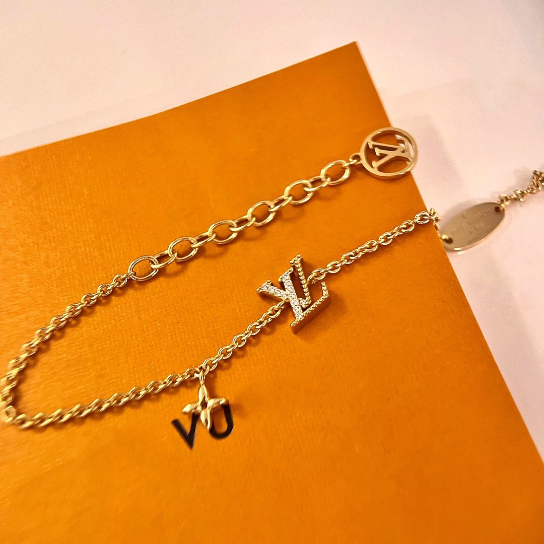[Together Jewelry]LOGO STAR MOTIF GOLD BRACELET