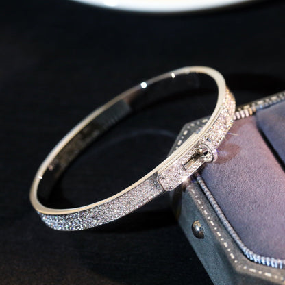 [Together Jewelry]KELLY BRACELET DIAMOND PAVED