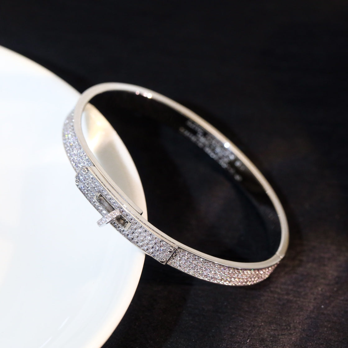 [Together Jewelry]KELLY BRACELET DIAMOND PAVED
