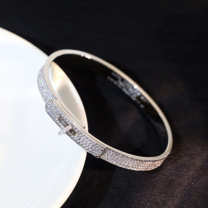 [Together Jewelry]KELLY BRACELET DIAMOND PAVED