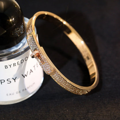 [Together Jewelry]KELLY BRACELET DIAMOND PAVED
