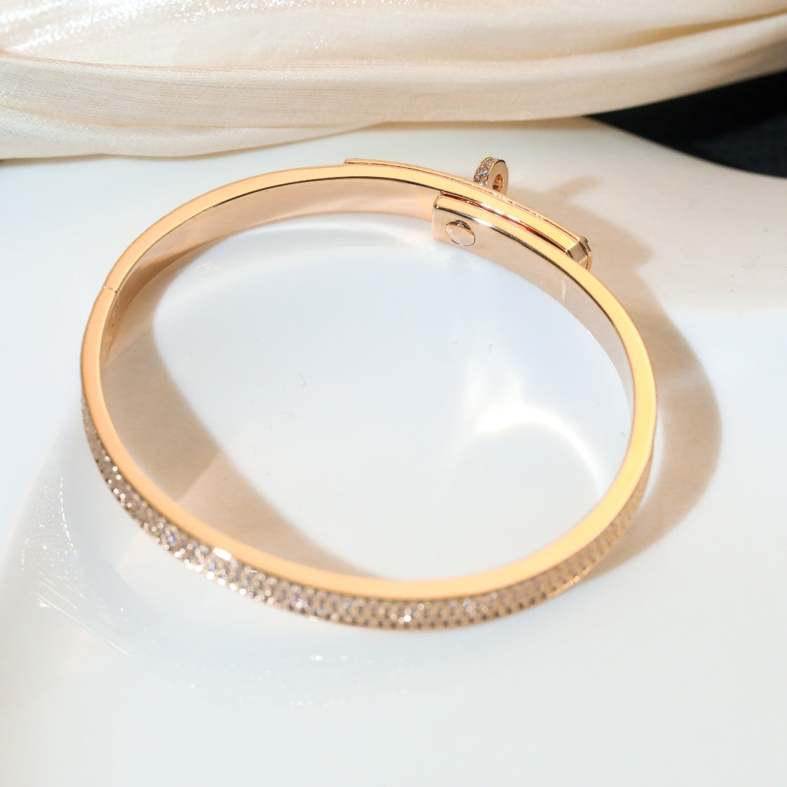 [Together Jewelry]KELLY BRACELET DIAMOND PAVED