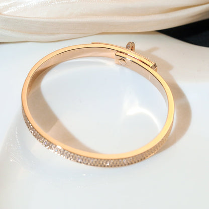 [Together Jewelry]KELLY BRACELET DIAMOND PAVED