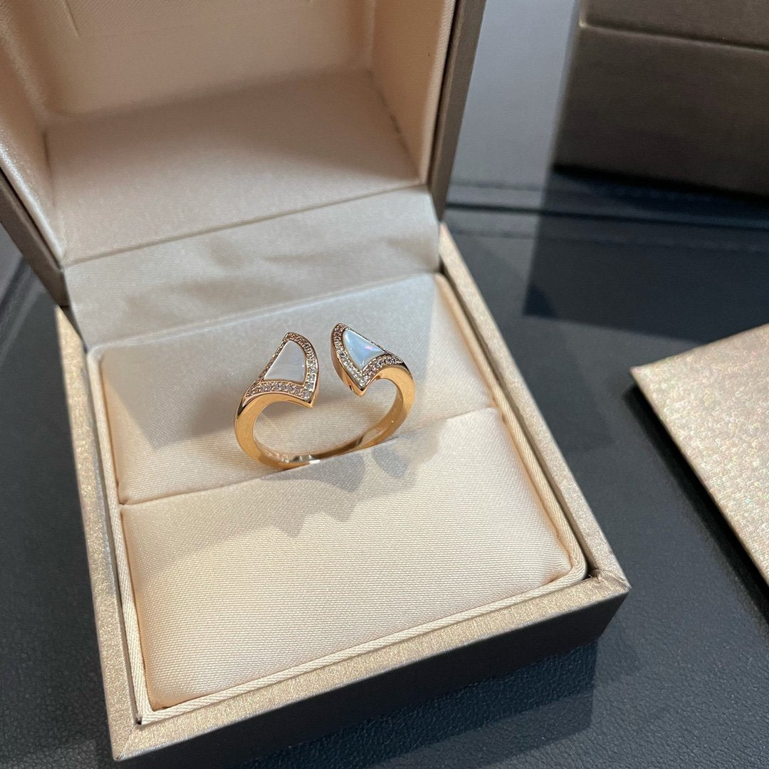 [Together Jewelry]DREAM MOP DIAMOND OPEN RING