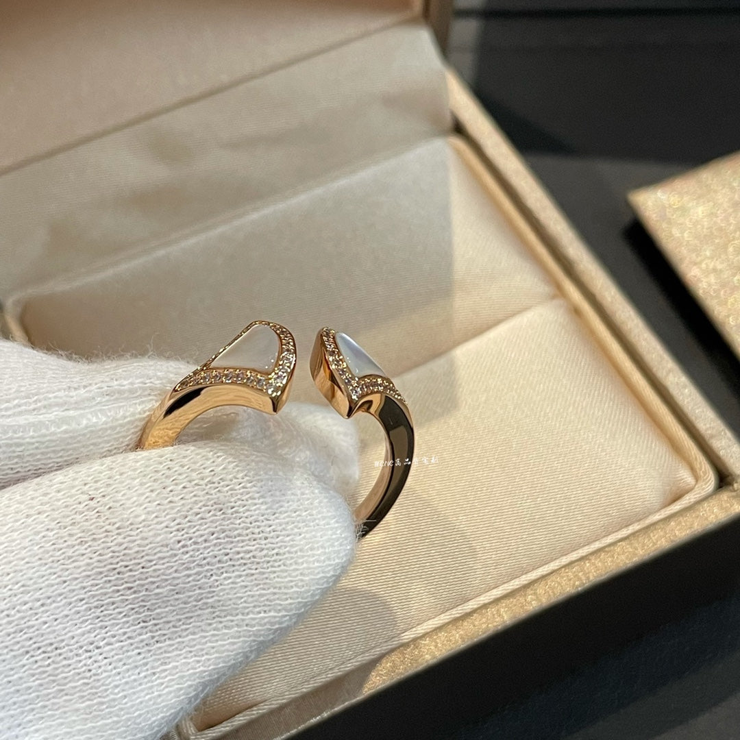 [Together Jewelry]DREAM MOP DIAMOND OPEN RING