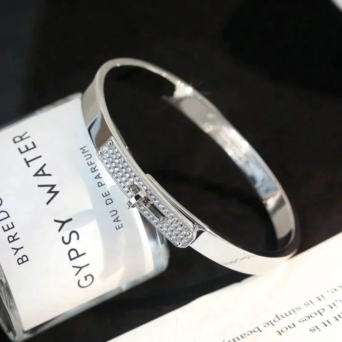 [Together Jewelry]KELLY SILVER DIAMOND BRACELET