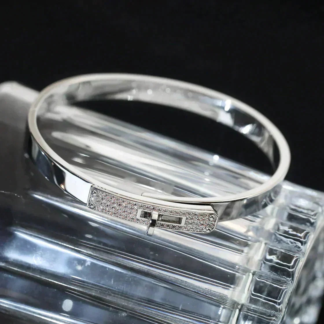 [Together Jewelry]KELLY SILVER DIAMOND BRACELET