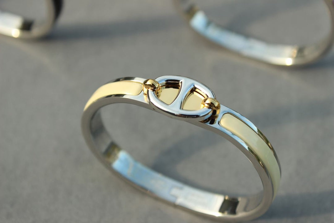 [Together Jewelry]CLIC CHAINE SILVER BRACELET