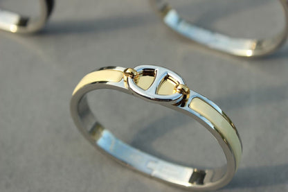 [Together Jewelry]CLIC CHAINE SILVER BRACELET