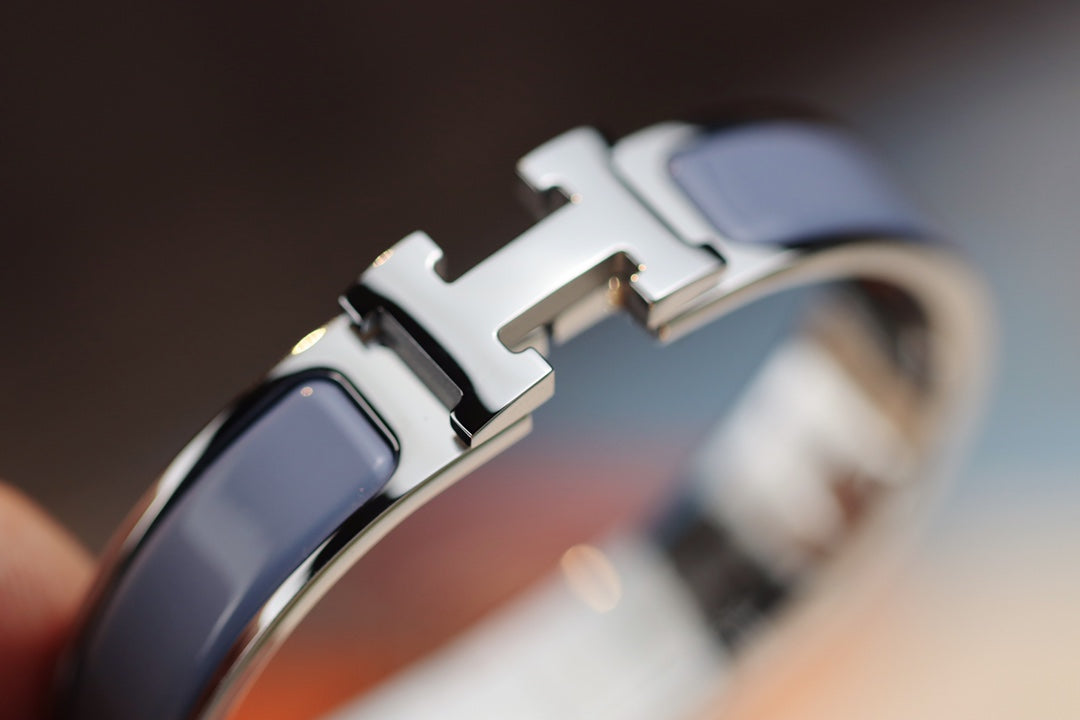 [Together Jewelry]H BRACELET 12MM BLUE GRAY