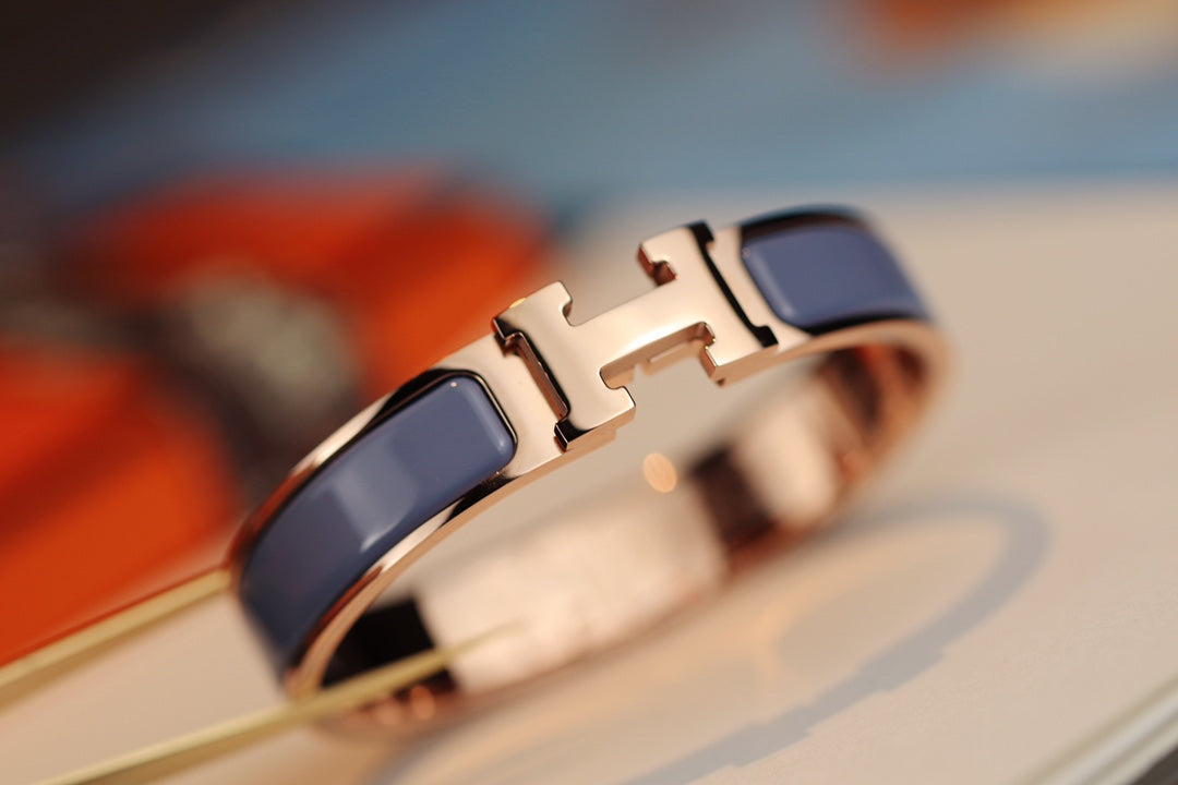 [Together Jewelry]H BRACELET 12MM BLUE GRAY