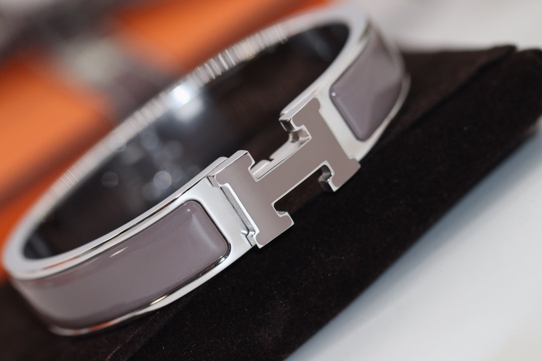 [Together Jewelry]H BRACELET 12MM BROWN