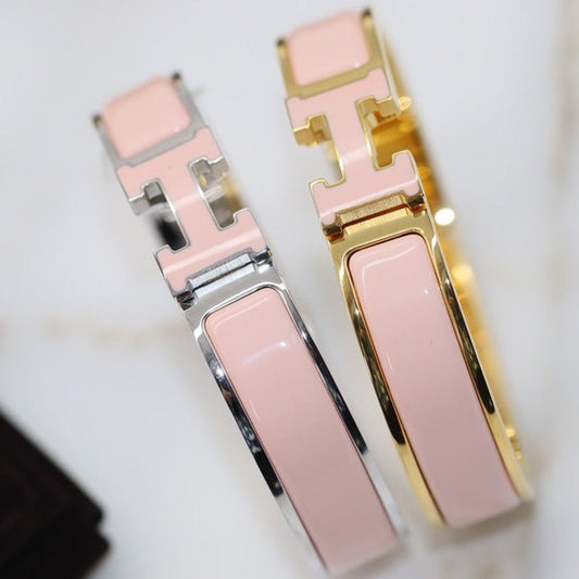 [Together Jewelry]H BRACELET 12MM PINK