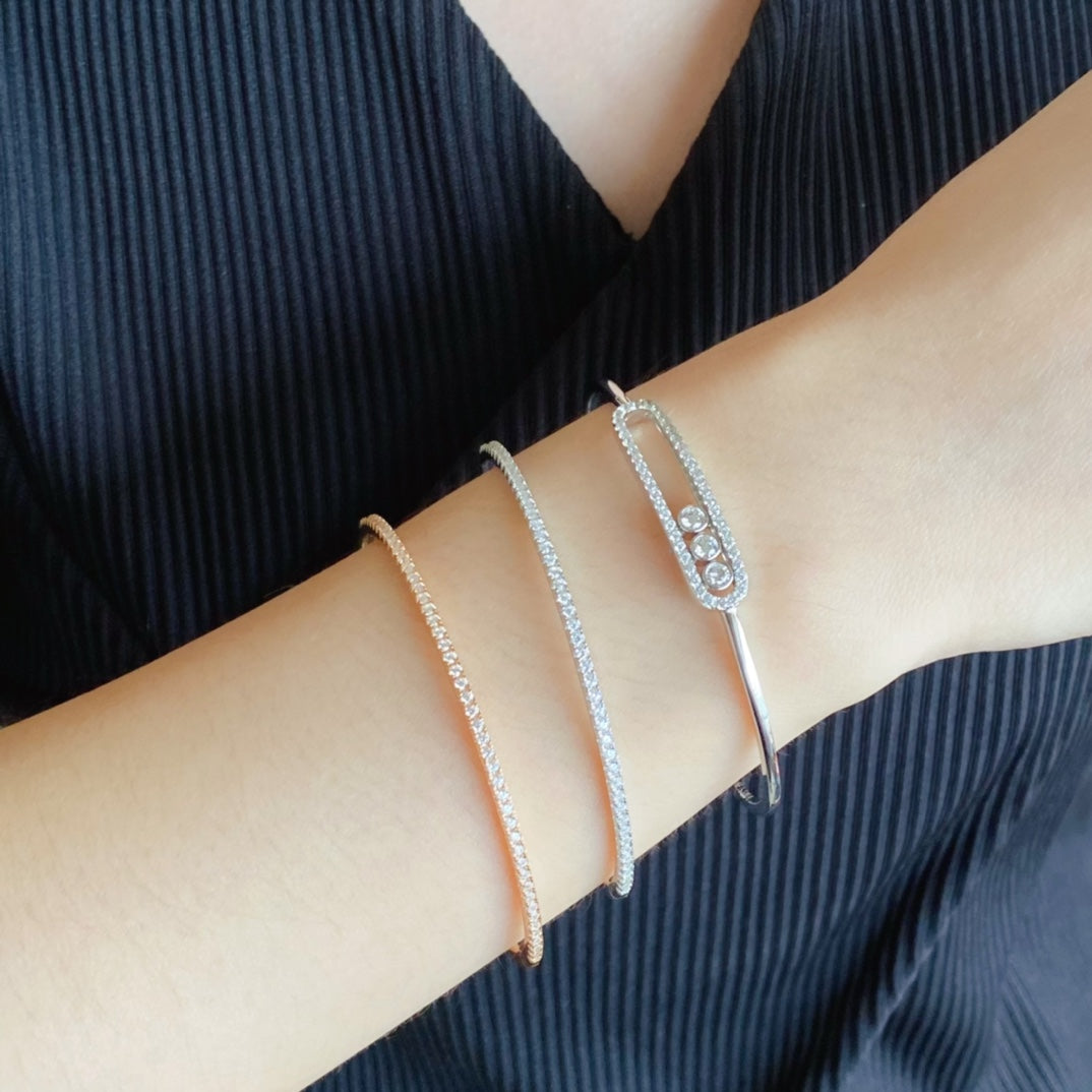 [Together Jewelry]MINI DIAMOND TENNIS BRACELET