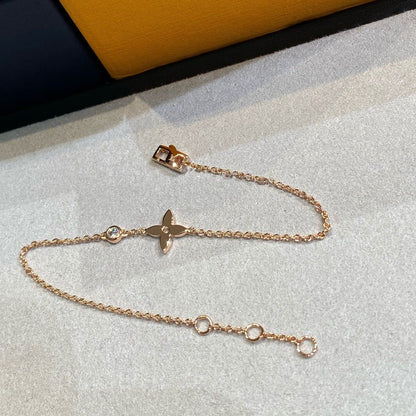 [Together Jewelry]STAR DIAMOND PINK GOLD BRACELET