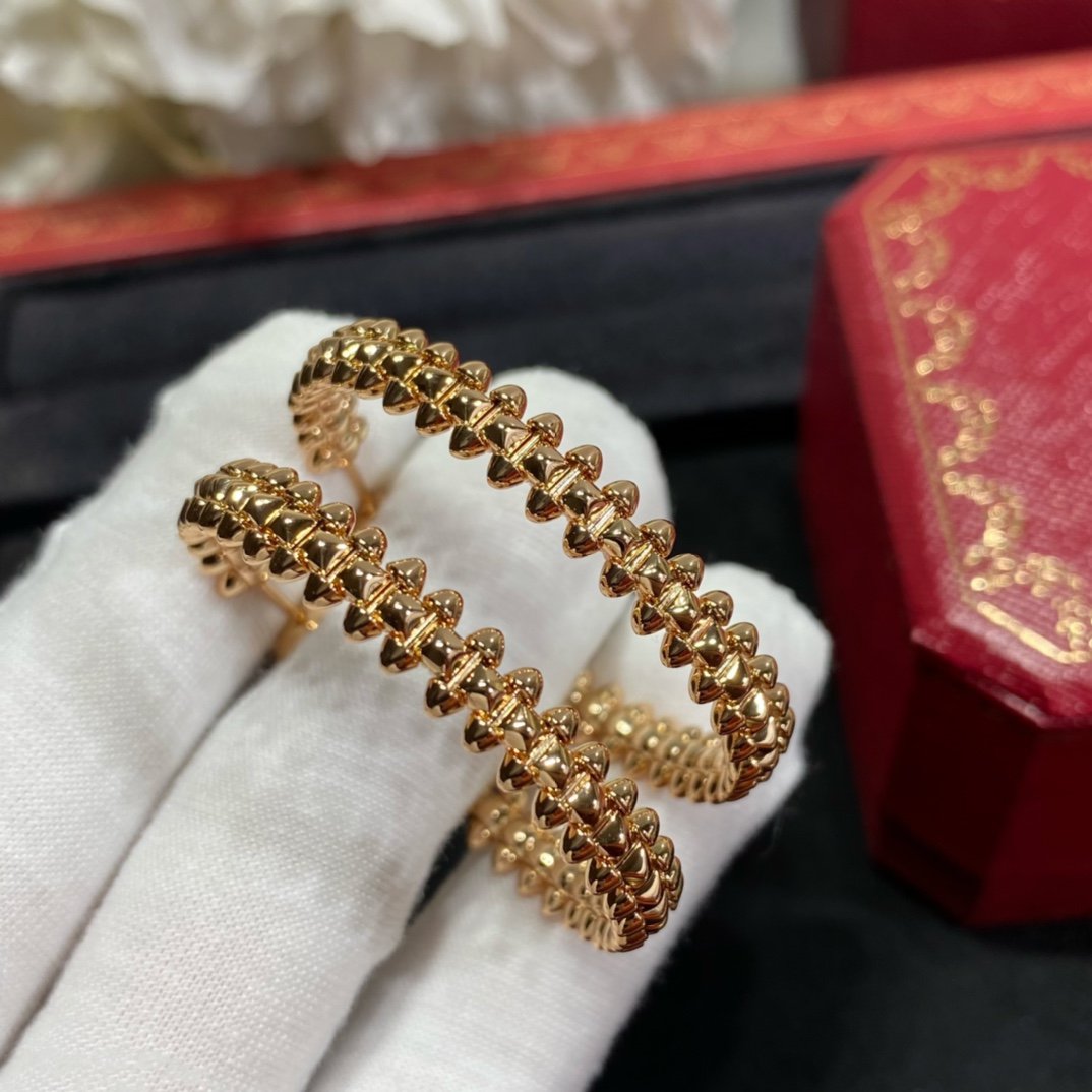 [Together Jewelry]CLASH LARGE HOOP EARRINGS