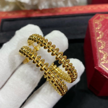 [Together Jewelry]CLASH LARGE HOOP EARRINGS