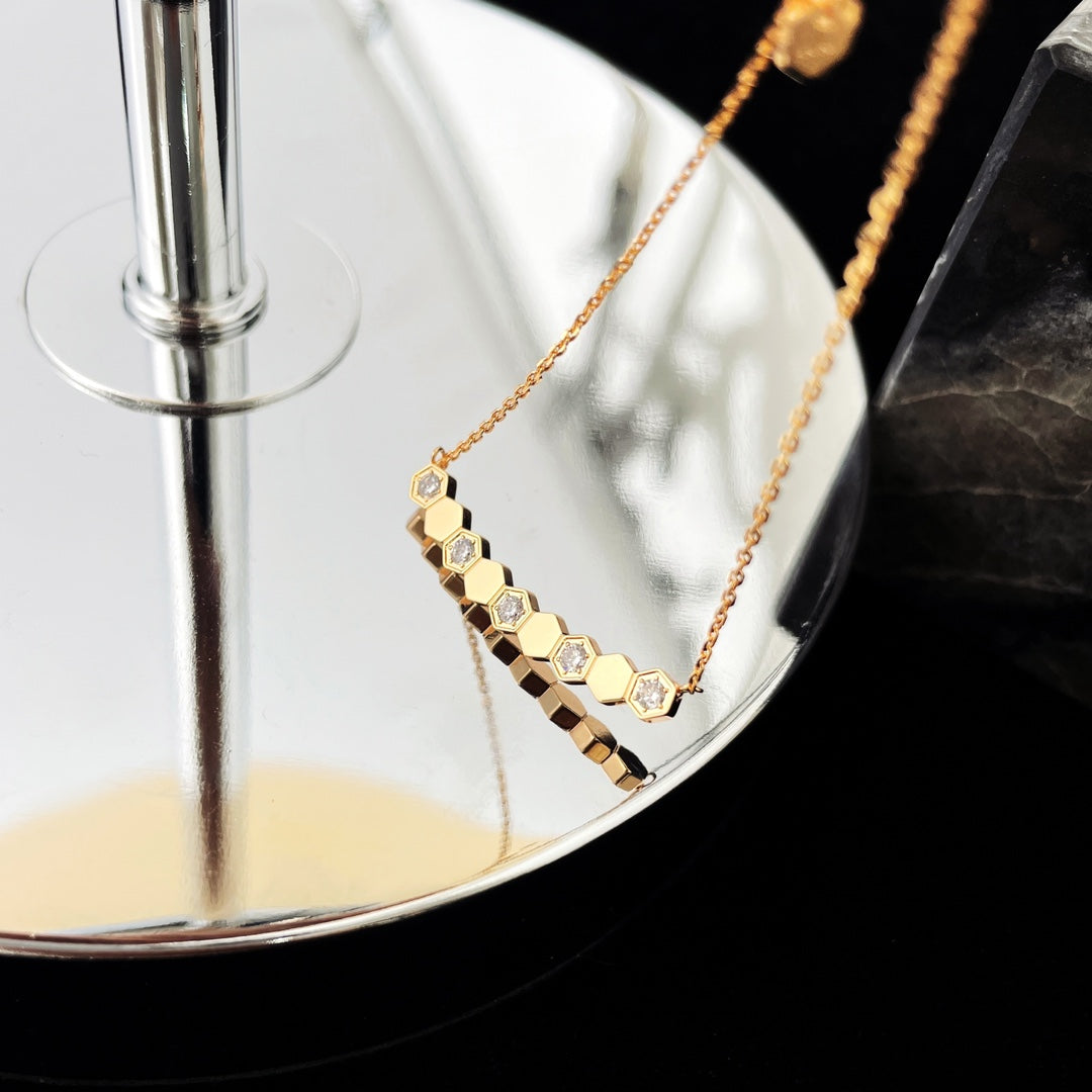 [Together Jewelry]BEE MY LOVE DIAMOND NECKLACE