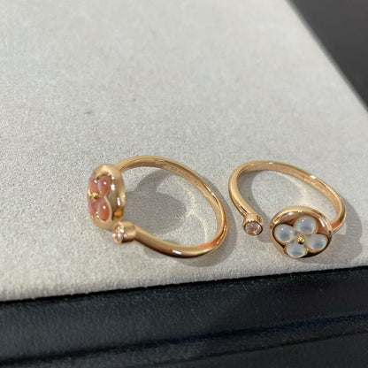 [Together Jewelry]SUN 1 DIAMOND PINK MOP RING