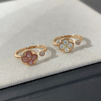 [Together Jewelry]SUN 1 DIAMOND PINK MOP RING